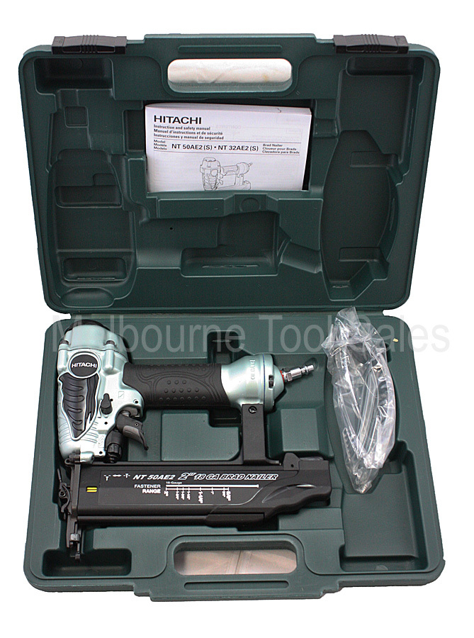 HITACHI NT50AE2 18 GAUGE 2" (50mm) STRAIGHT BRAD NAILER NAIL GUN Hitachi