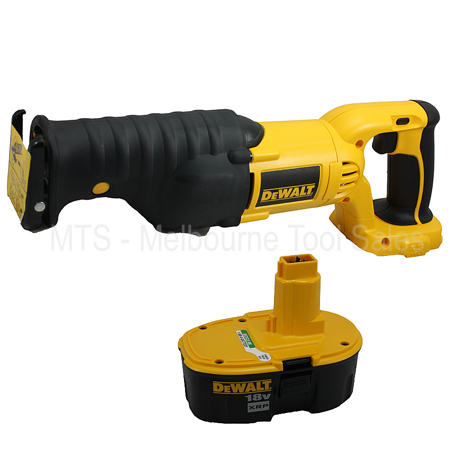 Dewalt DC385 18v Cordless Reciprocating Saw Nano Type 2 With DC9096 Battery