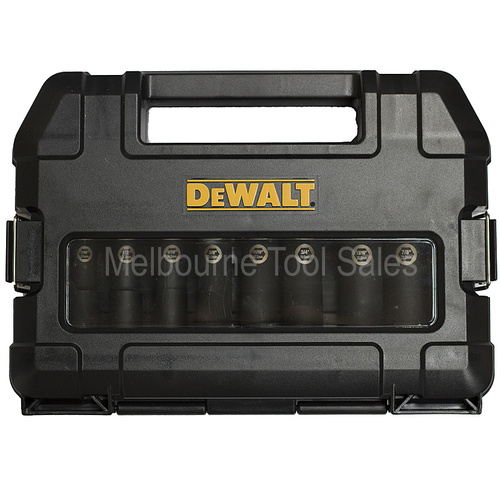 Dewalt Dw22812 10 Piece 1/2 Inch Drive Deep Impact Socket Set Imperial