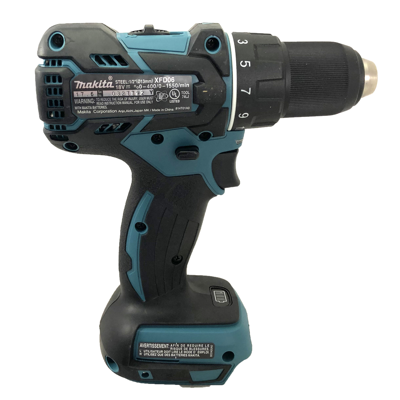 Makita 18v Xfd06 Lxt Li Ion Brushless 1 2 Drill Driver