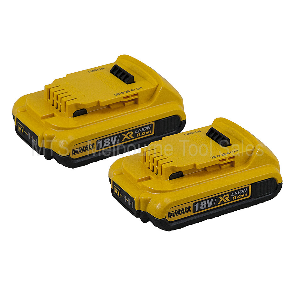 Buy Genuine Dewalt Dcb183 Dcb203 18V 20V 2.0 Ah Xr Lithium