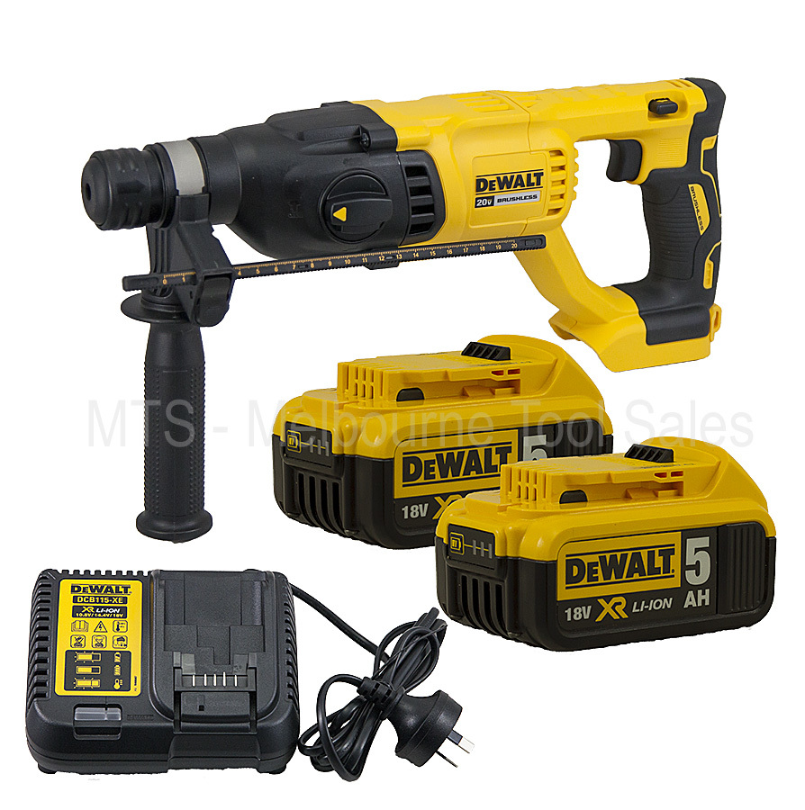 DEWALT 18V / 20V BRUSHLESS SDS PLUS ROTARY HAMMER DCH133 CORDLESS