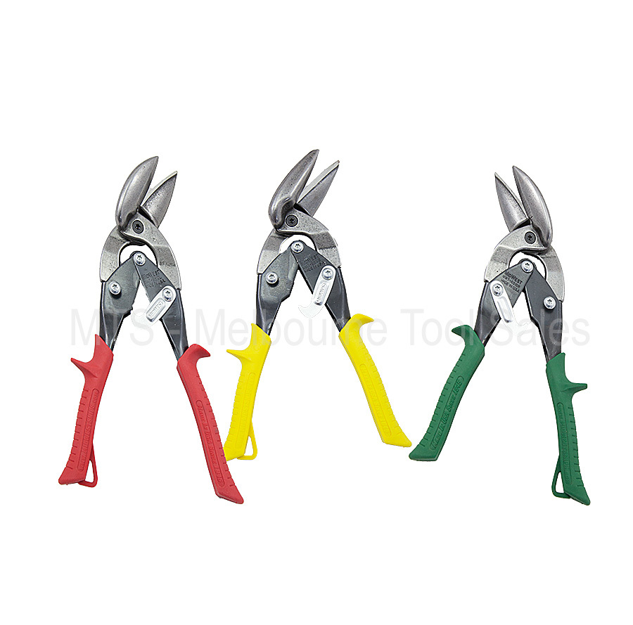 midwest offset aviation tin snips set of 3 left right and straight midwest sheet metal snips