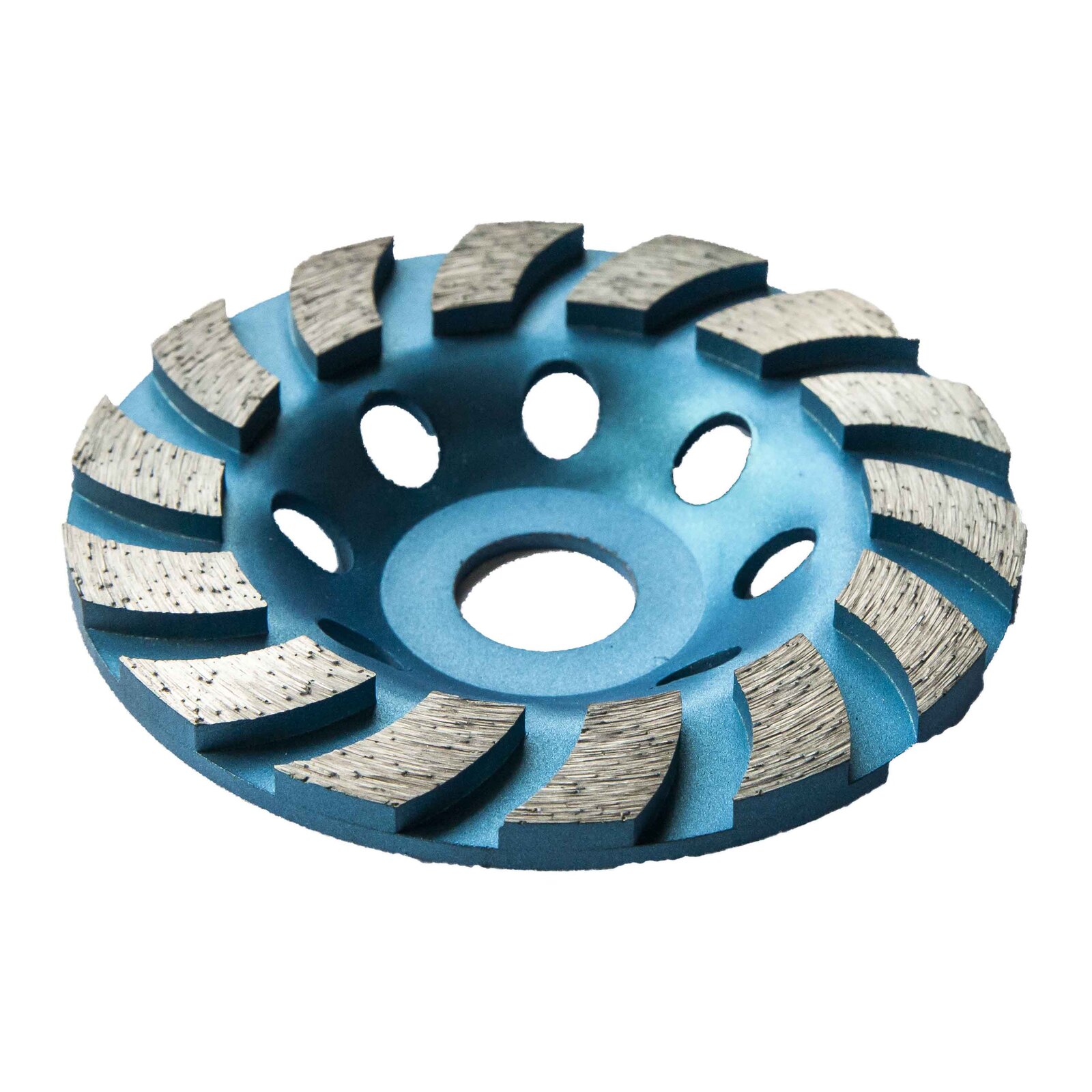 4.5” Turbo Segmented Diamond Grinding Cup Wheel Concrete 9 Seg 