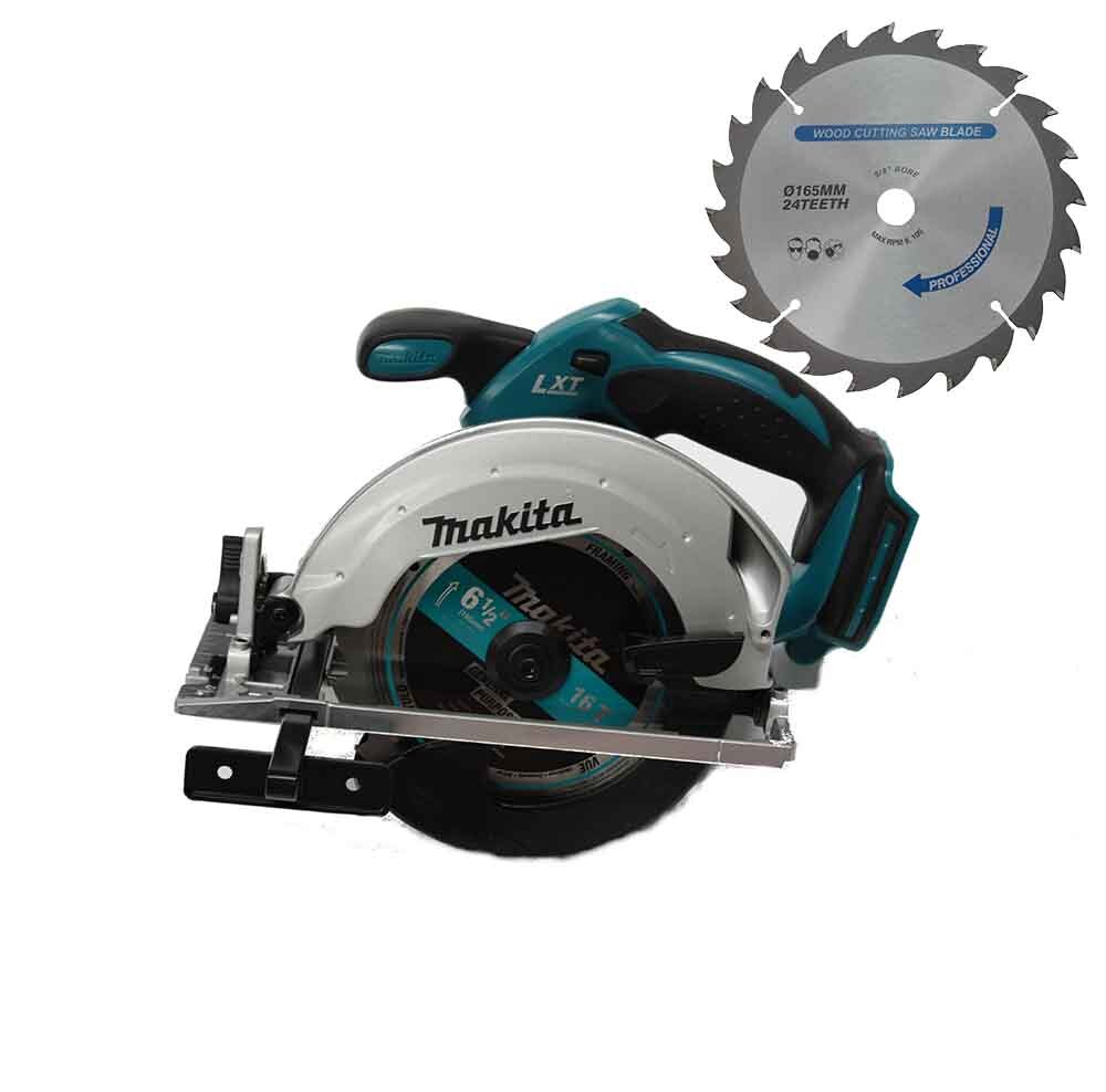Makita 18V Cordless Circular Saw Xss02 / Dss611 61/2" With Bonus Tct