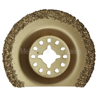 Multi Tool Carbide Grout Segment Blade 64Mm (2-1/2") Suits Makita Bosch Fein Milwaukee And More