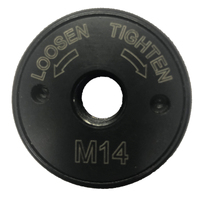 M14 Kwik Angle Grinder Quick Nut Keyless For Cordless Grinders