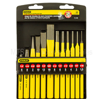 STANLEY 16-299 12pce PUNCH & COLD CHISEL SET