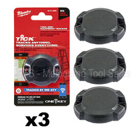 3 X Milwaukee  Onet-1 One-Key Bluetooth Tool And Equipment Tracker 48-21-2000