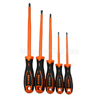 Bahco Vde Insulated Electricians Screwdriver Set 5 Pc - Bah820vde-5