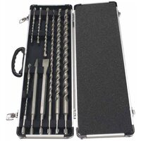 10 Piece SDS Plus Drill and Chisel Set D-21191