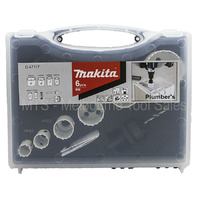 Makita D-47117 Plumbers Holesaw Kit 6 Pieces