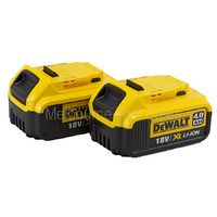 Genuine Dewalt Dcb182 X 2 18V 4.0Ah Li-Ion Xr Batteries With Fuel Gauge