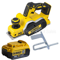 Genuine Dewalt 18V / 20V Cordless Planer Brushless Dcp580 Xr With Dcb182 4.0 Ah Battery