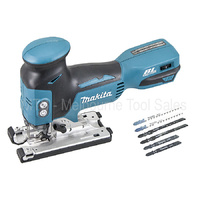 Makita 18V Lith - Ion Cordless Brushless Jigsaw With Barrel Handle Djv181