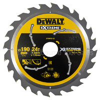 Genuine Dewalt Xtreme Runtime Flexvolt Circular Saw Blade 190Mm X 24T X 30Mm Dt99562