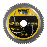 Genuine Dewalt Xr Extreme Runtime Circular Saw Blade 190Mm X 30Mm X 60T Dt99564
