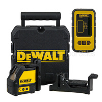 Genuine Dewalt Cross Line Green Beam Laser Level Dw088Cg  With Green Detector Dw0892G