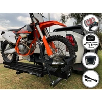 Mo-Tow 1.9M Motocross / Motorcycle Bike Carrier - 1900mm - BLACK EDITION - With Options
