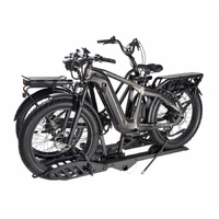 2 Bike / Double Extra Heavy Duty eBike Carrier for Fatboy and DiroDi – Fits 5" Tyres, Secure & Travel-Ready MTBRV200