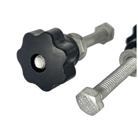 Motow - Replacement Pair of Retaining Knob and M6 Bolt for fixing Ramp to carrier