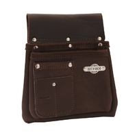 Buckaroo 2 Pocket Leather Nail Bag
