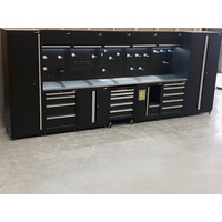 Redline Systems Premium Modular Garage Storage System.