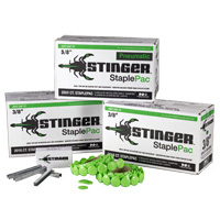 Stinger 3/8" / 9.5Mm Staplepac For Use - Stinger Ch38 And Ch38A Cap Hammers Only