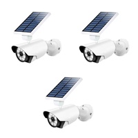 3 X Solar Led Motion Sensor Spot Light - IP66 Full Aluminium Alloy Construction