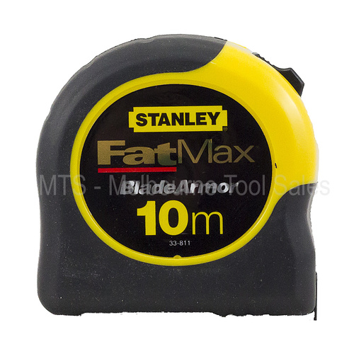 Stanley 0-33-811 Fatmax 10 Metre Tape Measure Blade Armour - 10M