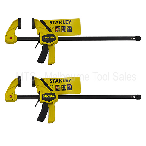 2 X Stanley 0-83-006 Trigger Clamps 45Cm / 450Mm