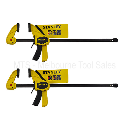 2 X Stanley 0-83-007 Quick Lock Large Trigger Clamps 60Cm / 600Mm