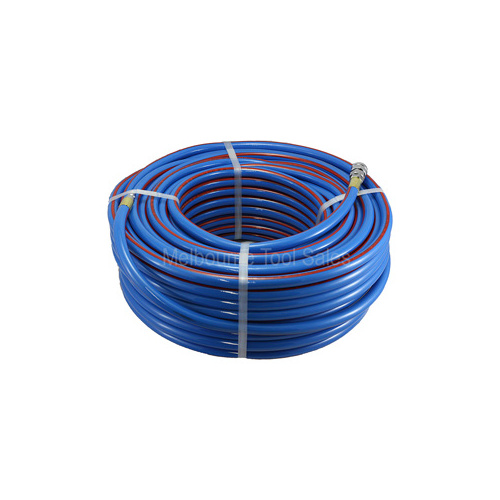 Ultra Flex 50 Metre Air Compressor Hose 232 / 928 Psi With Permenent Nitto Fitting Non-Kink