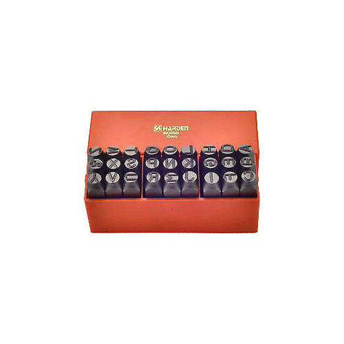 Harden 27 Piece 6Mm Steel Letters 610866
