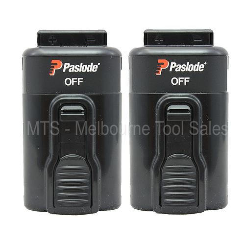 2 X Original Paslode 7.4V Lith Batteries For Cf325 902400 Im250A P/N 902654