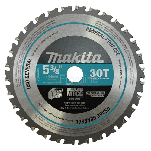 Makita Metal Cutting Saw Blade For Bcs550 30T A-95037