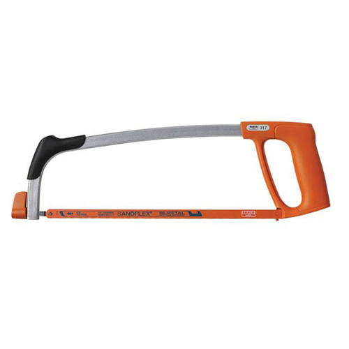Bahco Bah317 317 Hacksaw Frame 300Mm With Sandlex Bi-Metal 24 Tpi Blade