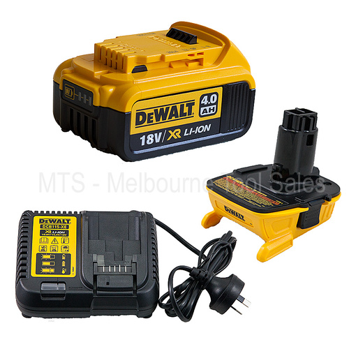 Dewalt Dca1820 18V Xrp To Xr 18V / 20V Battery Adaptor With Dcb182 4.0 Battery