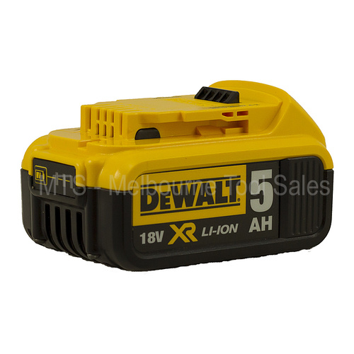 Dewalt Dcb184 18 Volt 5.0 Ah Max Premium Xr Slide Lithium Ion Battery