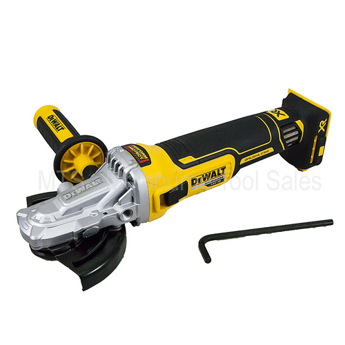 Genuine Dewalt Dcg405Fn 18V / 20V Xr Angle Grinder 125Mm Brushless Flat Head