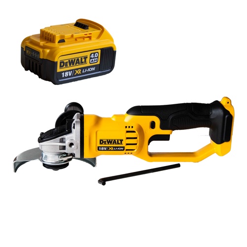 Genuine Dewalt Dcg412 18/20V Max* Lithium Ion Slide Type 125 Mm Angle Grinder With Dcb182 4.0Ah Battery