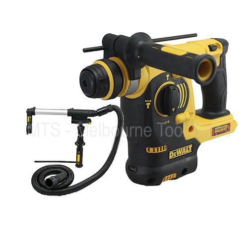 Dewalt 18V Xr Cordless Sds Hammer Drill Dch253 With Dust Extractor