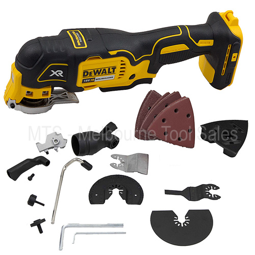 Dewalt Dcs355 18V 20V Max Xr Cordless Brushless Oscillating Multi Tool With Accessories Kit