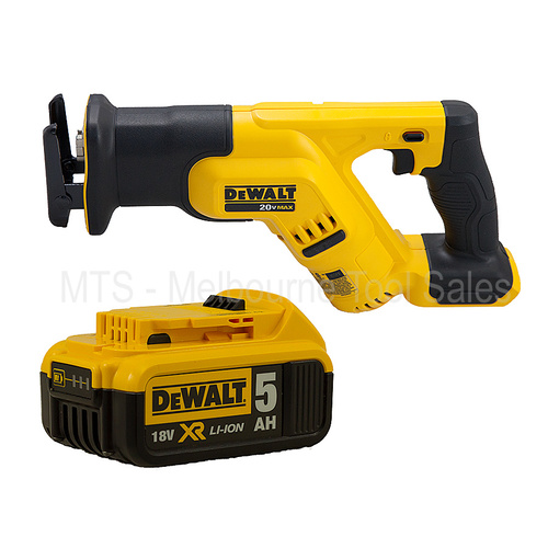 Dewalt Dcs387 18V / 20V Lithi Ion Cordless Compact Reciprocating Saw With Dcb184