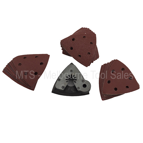 Genuine Dewalt Sanding Pad + 25 Sanding Sheets For Genuine Dewalt Cordless 18V Multi Tool Dcs355