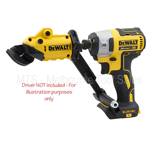 Genuine Dewalt Dwashrir 18G Impact Ready Metal Cutter Shear Attachment