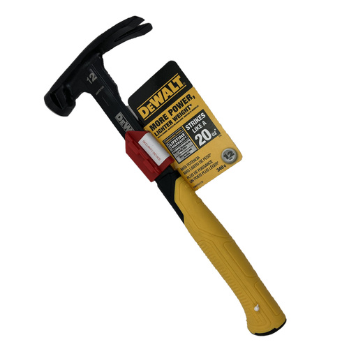 Genuine Dewalt 12oz MIG Weld Hammer strikes like a 20oz - DWHT51135