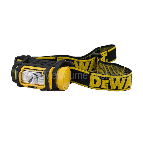 Genuine Dewalt Headlamp Flashlight 104 Lumen Led Head Torch - Dwht70440