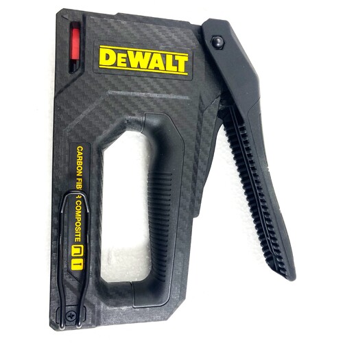 Genuine Dewalt DWHT80276 Carbon Fibre Composite 2-in-1 Manual Staple Gun / Tacker