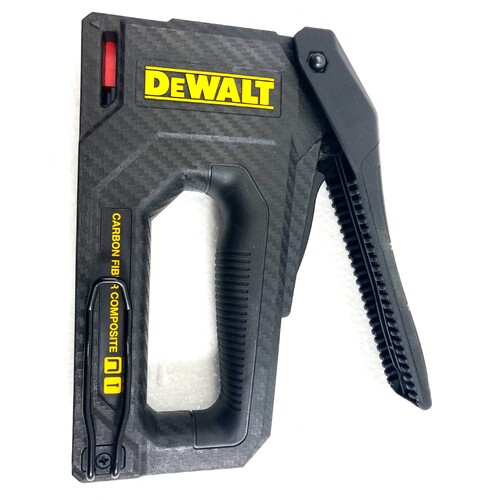 DEWALT DWHT80276 Carbon Fibre Composite 2-in-1 Manual Staple Gun / Tacker